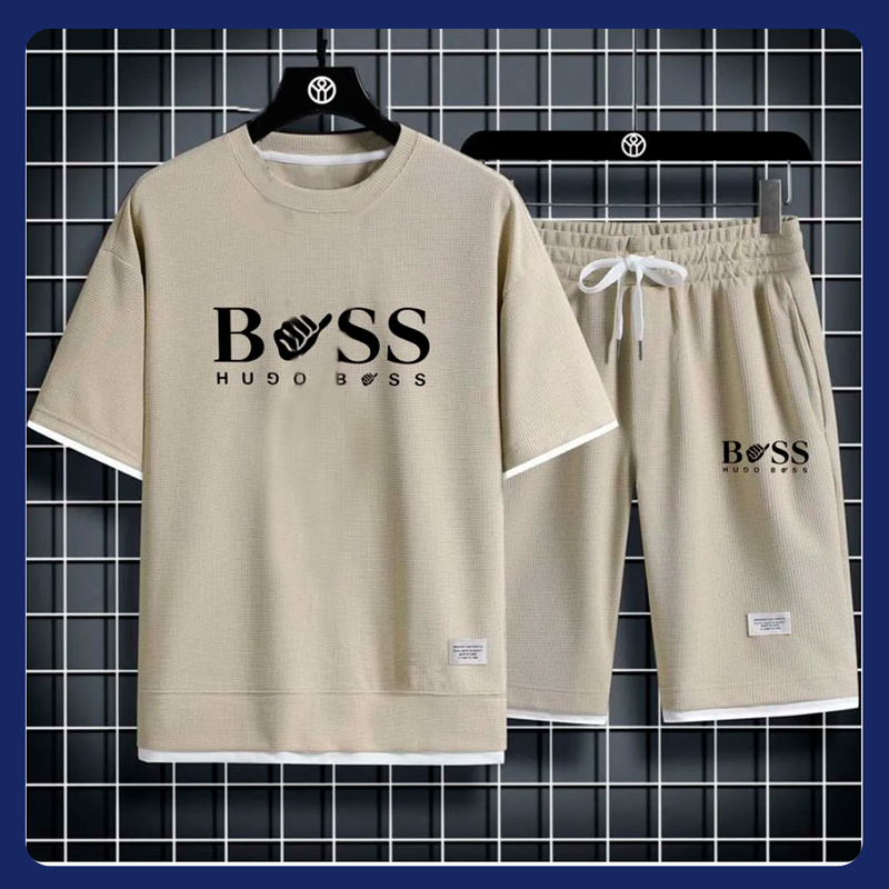 Conjunto Boss - Camisa + Bermuda