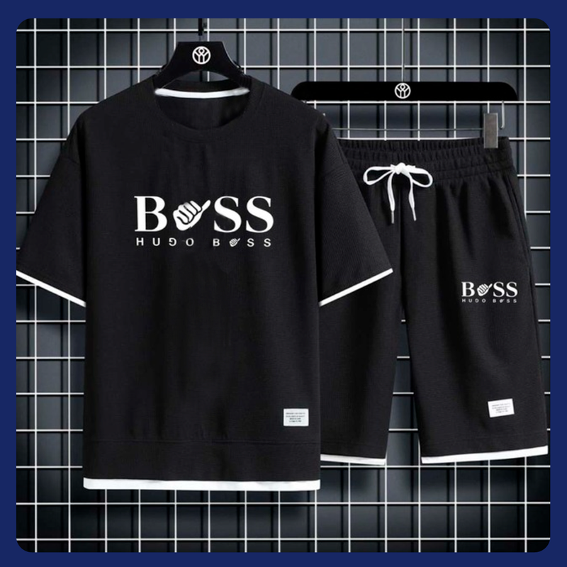 Conjunto Boss - Camisa + Bermuda