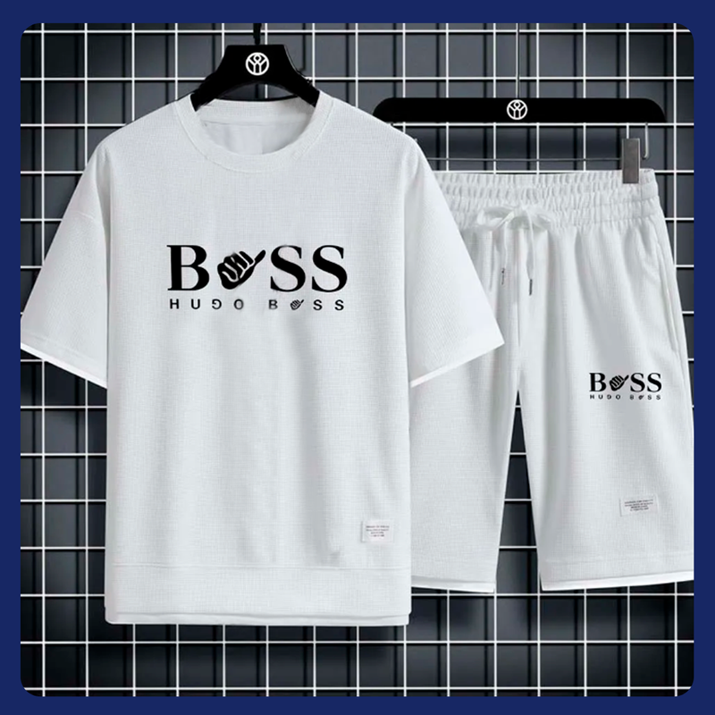 Conjunto Boss - Camisa + Bermuda